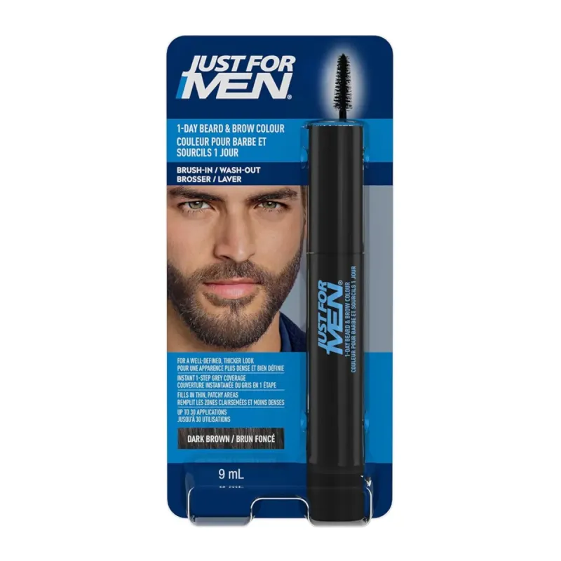 Just For Men Retoque Instantáneo Canas Castaño Oscuro 9 g | Farmacia Barata