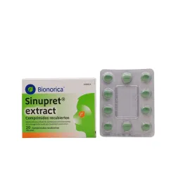 Sinupret Extract, 20 comprimidos recubiertos