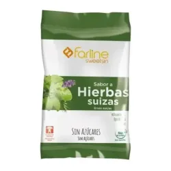 Farline Sweet Sabor Hierbas Suizas, 10 unidades