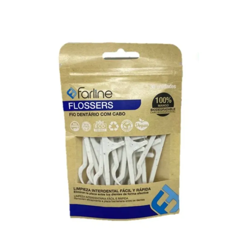 Farline Flosser Bio, 30 unidades | Farmacia Barata Farline Flosser Bio, 30 unidades | Farmacia Barata