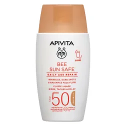 Apivita Bee Sun Safe Daily Color 50+ Fluido, 50 ml