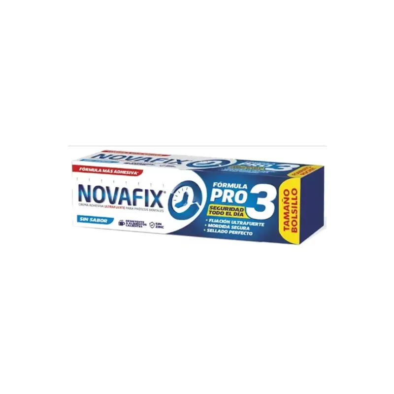 Novafix Pro 3 Sin Sabor 20 g | Farmacia Barata Novafix Pro 3 Sin Sabor 20 g | Farmacia Barata