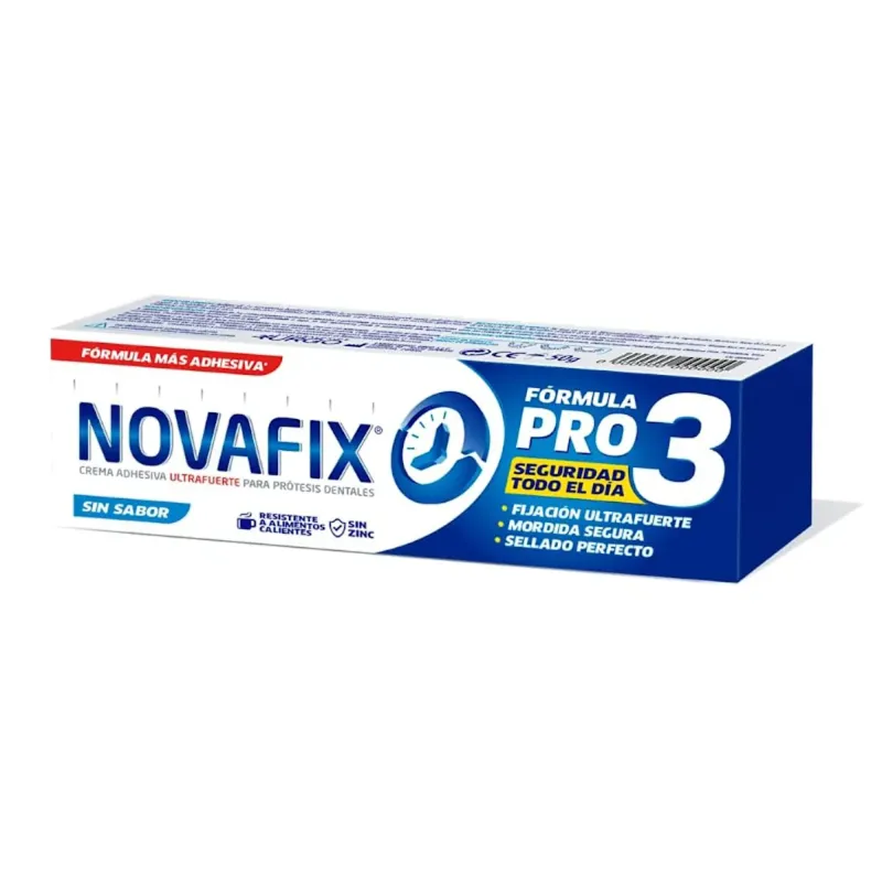 Novafix Pro 3 Sin Sabor 50 g | Farmacia Barata Novafix Pro 3 Sin Sabor 50 g | Farmacia Barata
