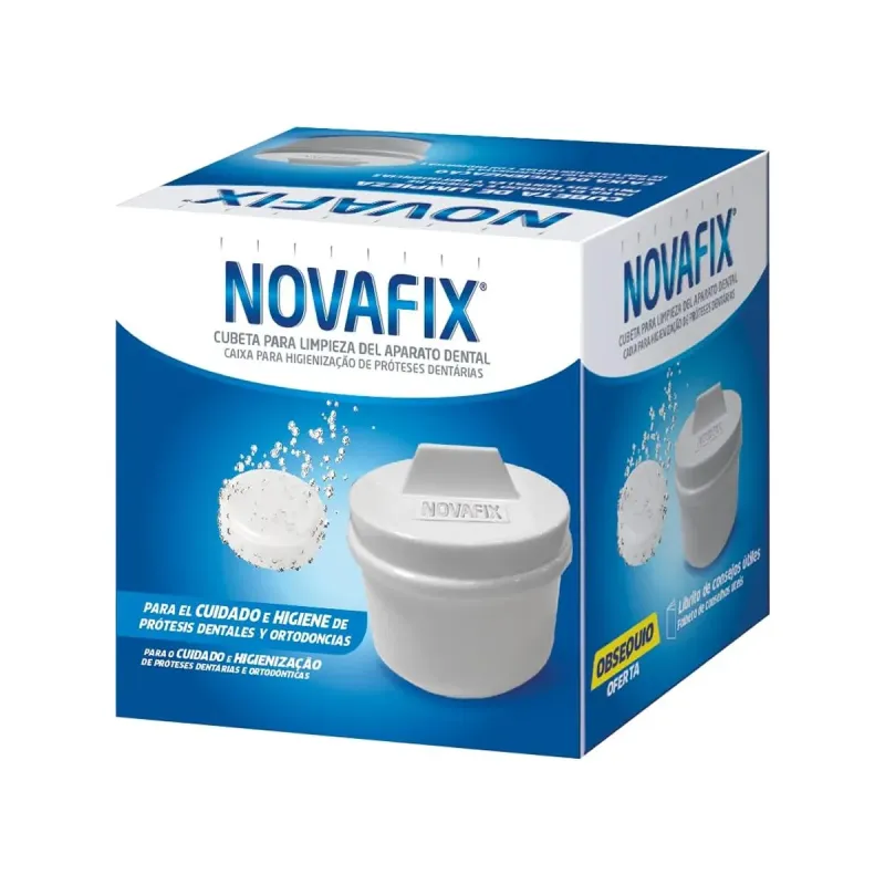 Novafix Cubeta Limpieza Aparato Dental | Farmacia Barata