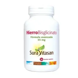 Sura Vitasan Hierro Bisglicinato, 30 cápsulas