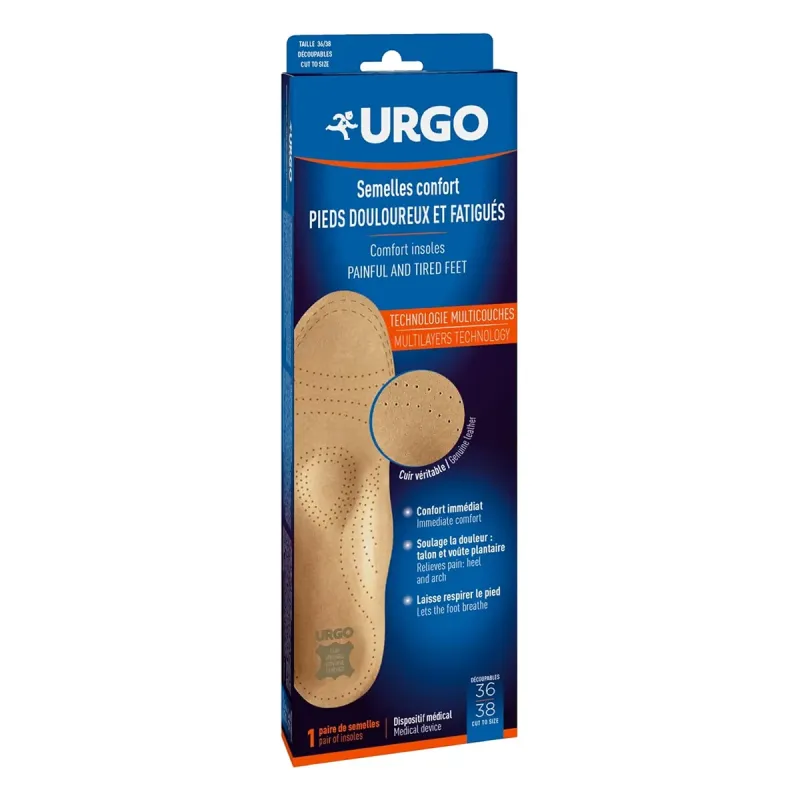 Urgo Plantillas Confort Talla 36-38 | Farmacia Barata
