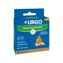 Urgo Crema Cicatrizante Miel, 10 sobres individuales