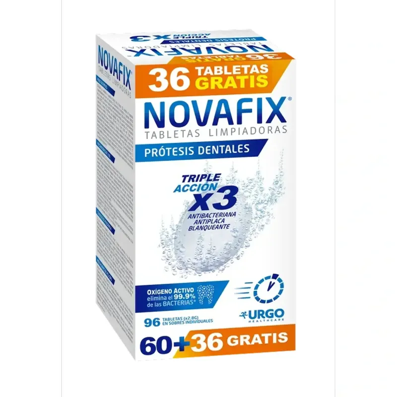 Novafix Tabletas Antibacterianas 96 unidades | Farmacia Barata Novafix Tabletas Antibacterianas 96 unidades | Farmacia Barata