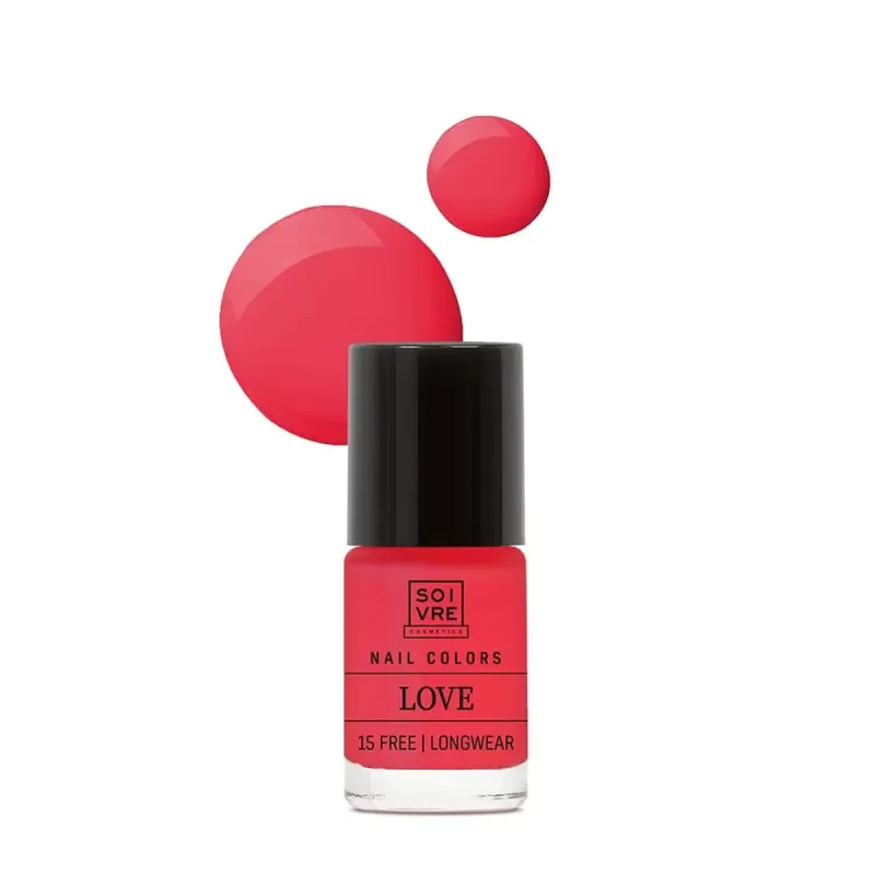 Soivre Cosmetics Nail Colors Nails Color Love, 6 ml | Farmacia Barata