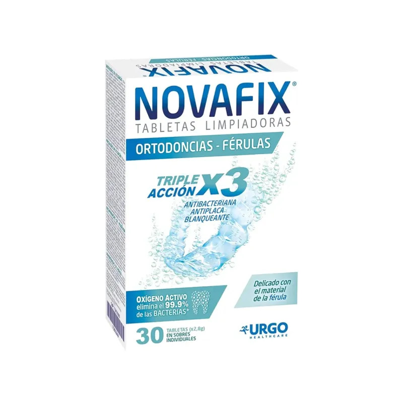 Novafix Tabletas Limpiadoras Ortodoncias y Férulas 30 unidades | Farmacia Barata Novafix Tabletas Limpiadoras Ortodoncias y Férulas 30 unidades | Farmacia Barata
