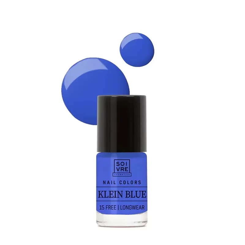 Soivre Cosmetics Nail Colors Nails Color Klein Blue, 6 ml | Farmacia Barata