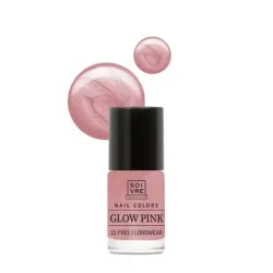 Soivre Cosmetics Nail Colors Nails Color Glow Pink, 6 ml