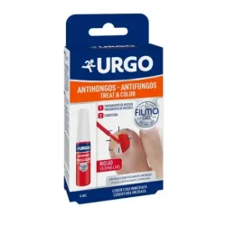Urgo Antihongos Treat & Color Filmogel Rojo, 4 ml