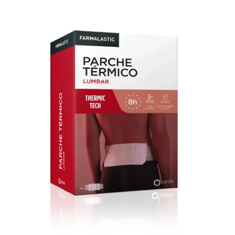 Farmalastic Thermic Tech Parche Lumbar 4 Unidades | Farmacia Barata Farmalastic Thermic Tech Parche Lumbar 4 Unidades | Farmacia Barata