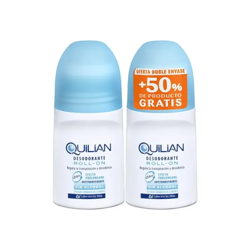 Quilian Desodorante Duplos, 2x75 ml | Farmacia Barata