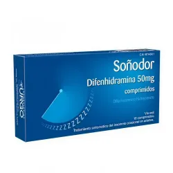 Soñodor Difenhidramina, 10 comprimidos
