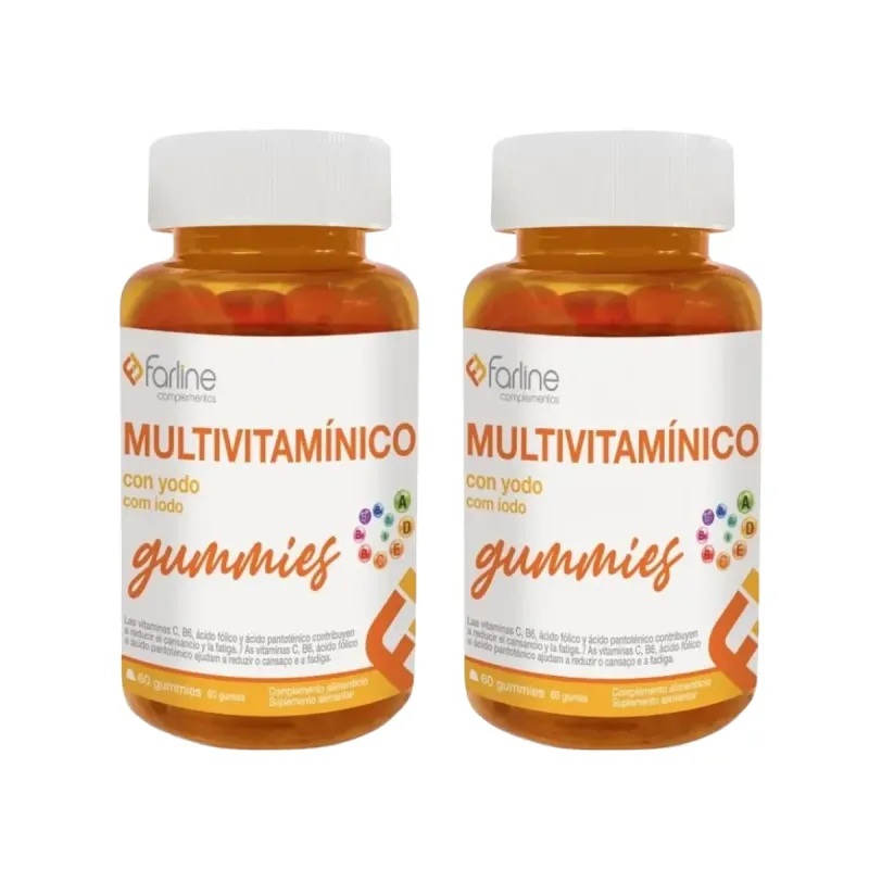 Farline Duplo Multivitamínico, 2x60 gummies | Farmacia Barata