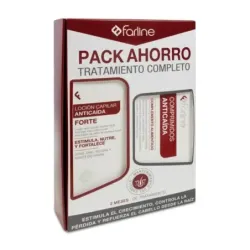 Farline Loción Anticaída,  100ml + 56 comprimidos
