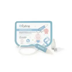 Farline Aspirador Nasal Bebe, 4 recambios