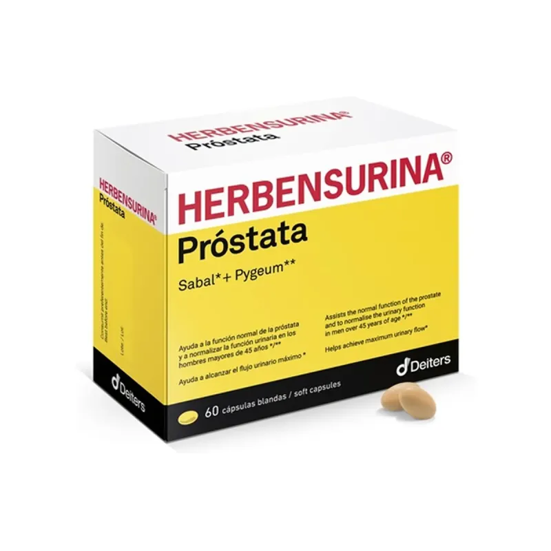 Herbensurina Prostata 60 cápsulas | Farmacia Barata