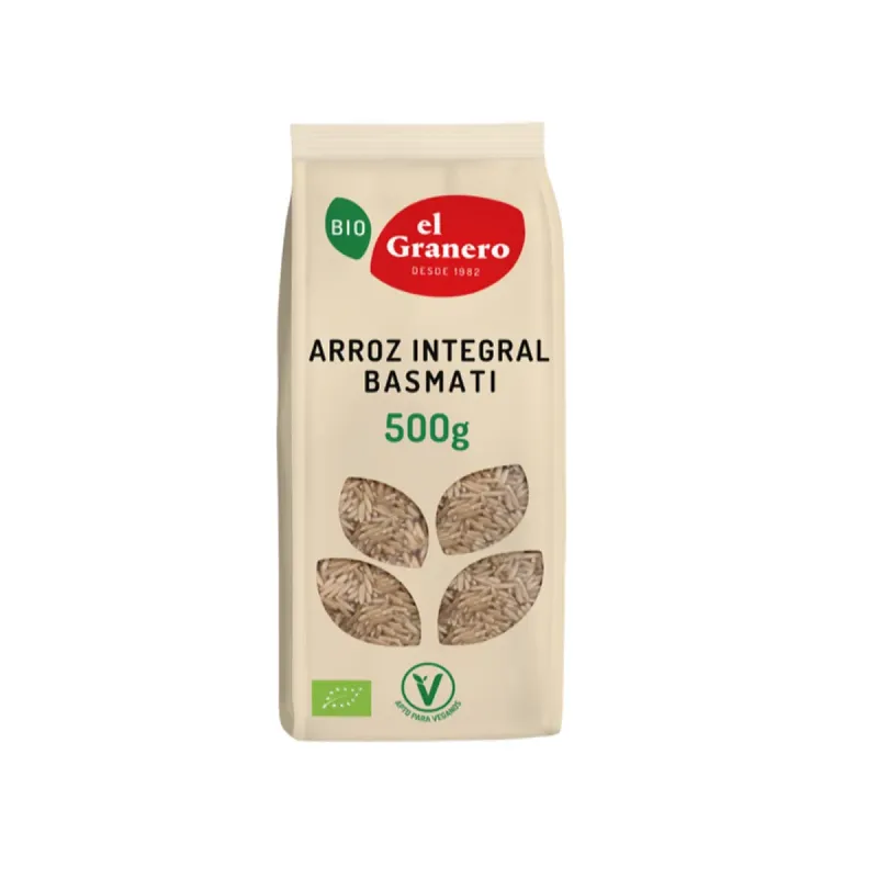 El Granero Arroz Integral Basmati Bio 500 gr | Farmacia Barata