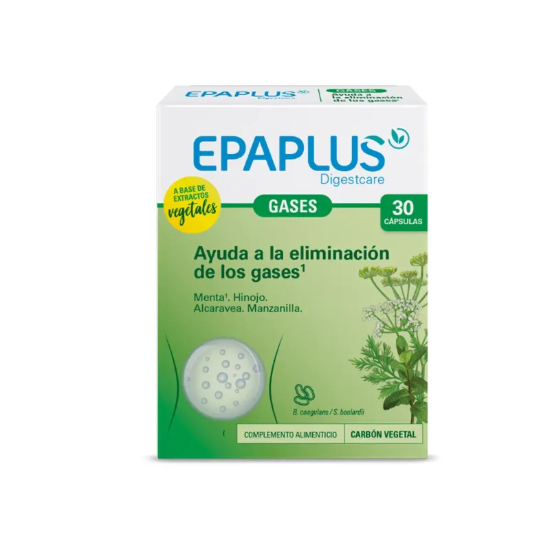 Epaplus Digestcare Gases , 30 comprimidos  | Farmacia Barata