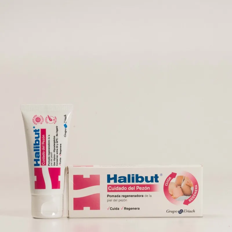 Halibut Pomada Cuidado del Pezón, 24g. Halibut Pomada Cuidado del Pezón, 24g.