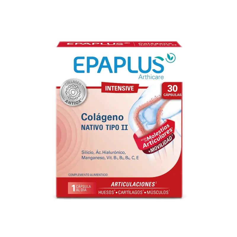 Epaplus Arthicare Intensive Colágeno Nativo Tipo II 30 comprimidos | Farmacia Barata Epaplus Arthicare Intensive Colágeno Nativo Tipo II 30 comprimidos | Farmacia Barata