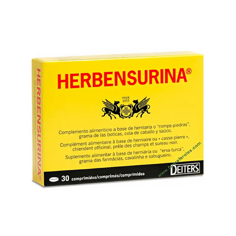 Deiters Herbensurina, 30 comprimidos | Farmacia Barata
