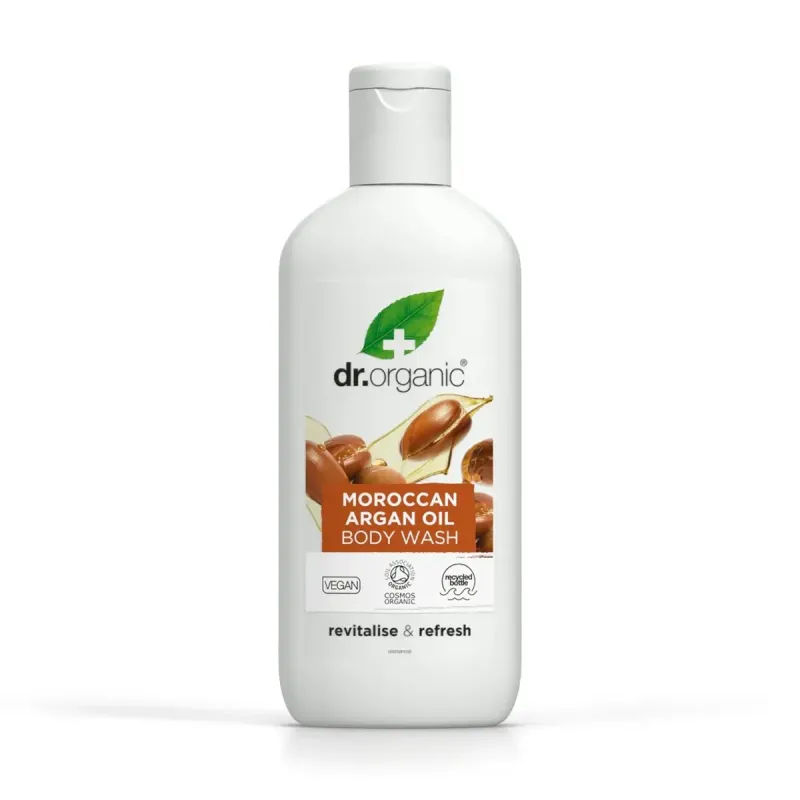 Dr Organic Gel de ducha de Argán, 250ml | Farmacia Barata