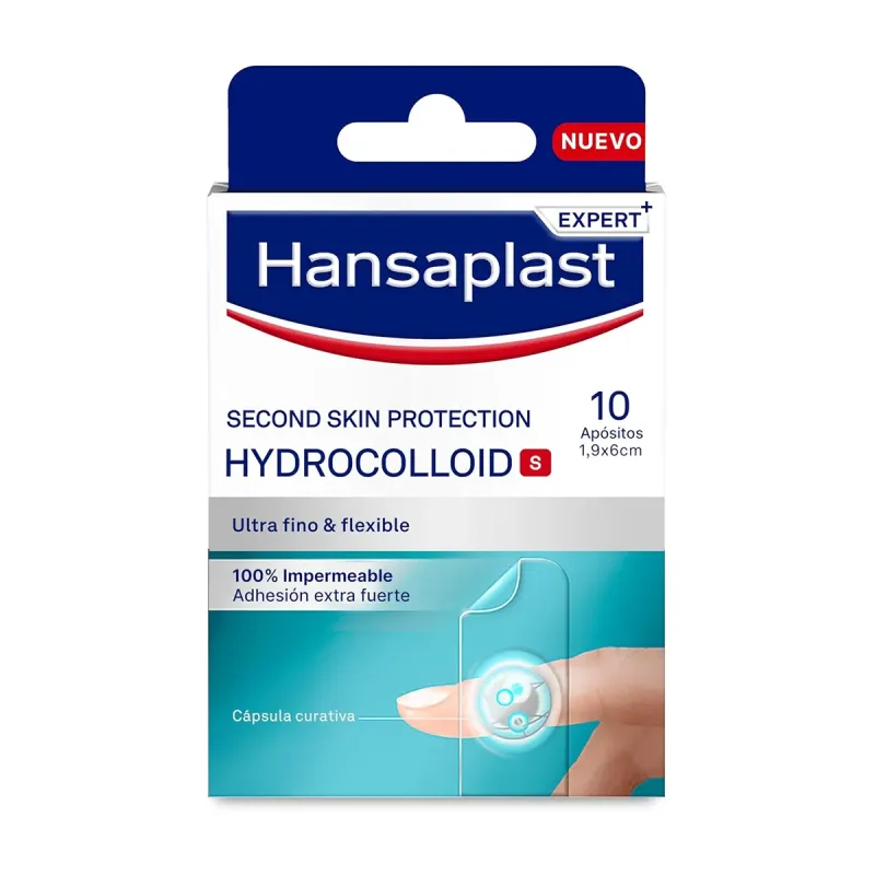Hansaplast Second Skin Protection 10 apósitos 6×1,9 cm | Farmacia Barata
