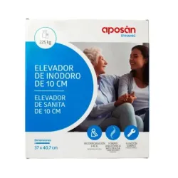 Aposan Elevador Inodoro 10cm, 1 unidad