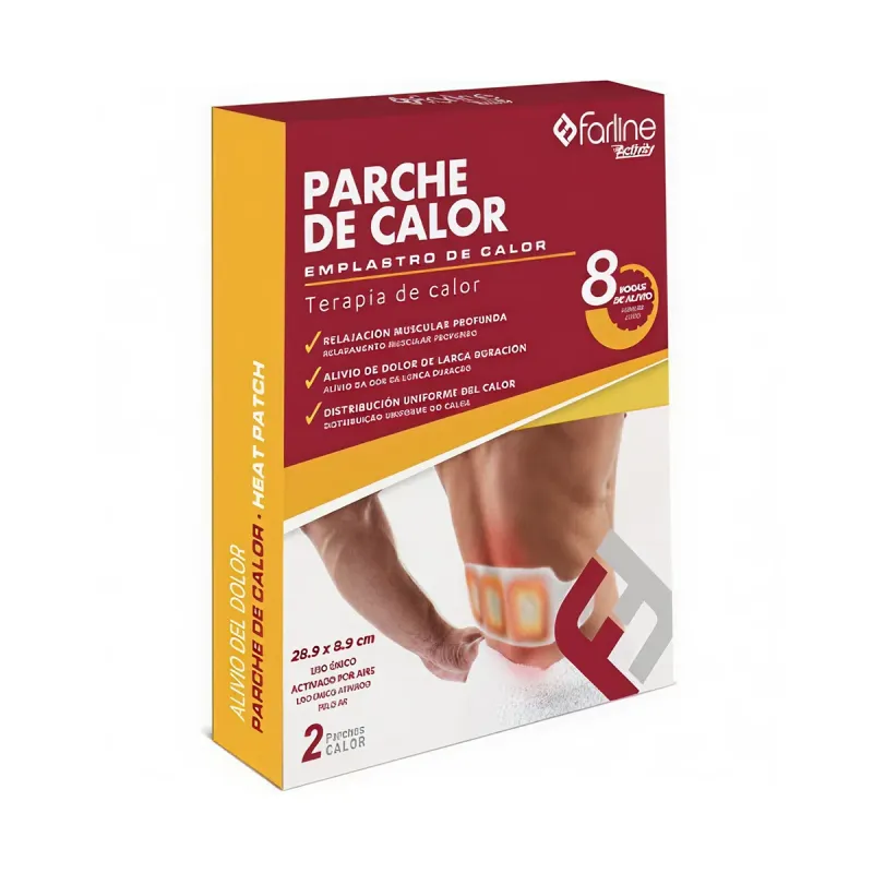 Farline Parche Calor Lumbar, 2 unidades | Farmacia Barata Farline Parche Calor Lumbar, 2 unidades | Farmacia Barata