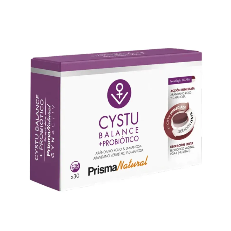 Prisma Natural Cystu Balance 180 mg, 30 cápsulas | Farmacia Barata Prisma Natural Cystu Balance 180 mg, 30 cápsulas | Farmacia Barata