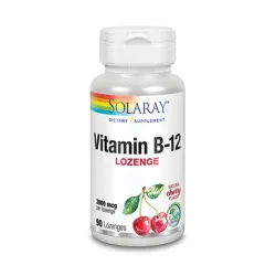 Solaray Vitamina B12, 2000mcg, 90 comprimidos