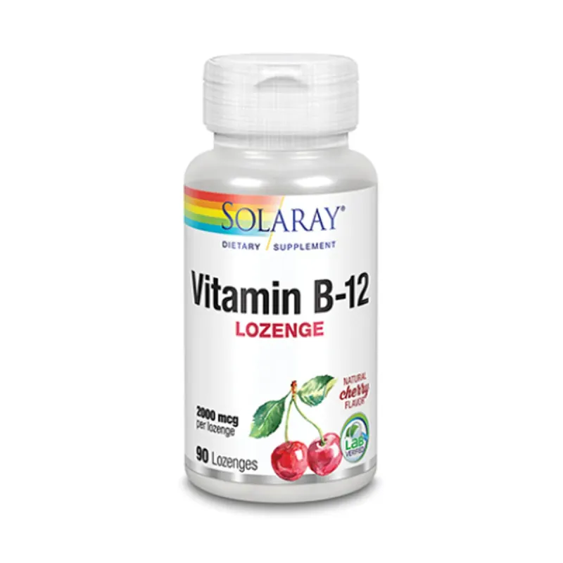Solaray B-12 2000 mcg, 90 Comprimidos | Farmacia Barata Solaray B-12 2000 mcg, 90 Comprimidos | Farmacia Barata