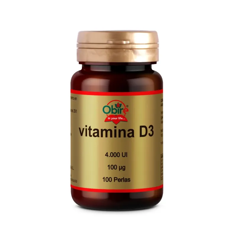 Obire Vitamina D3 100 mcg | Farmacia Barata