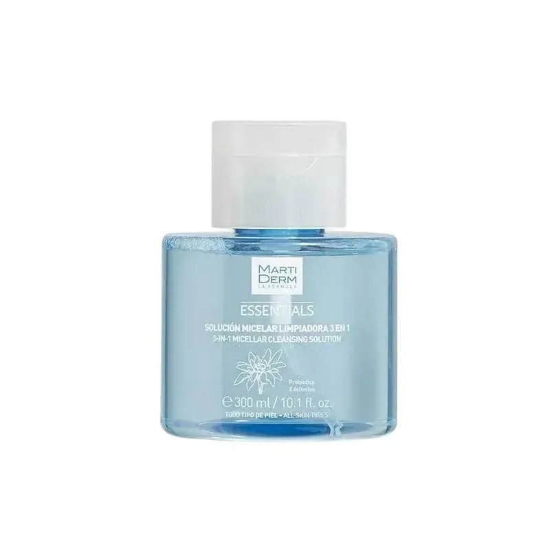 Martiderm Solución Micelar Limpiadora 3 en 1, 300 ml