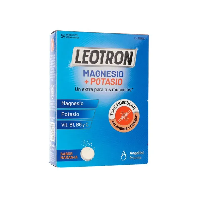 Leotron Vitalidad Magnesio + Potasio | Farmacia Barata