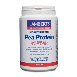 LAMBERTS Pea Proteína de Guisantes Amarillos, 360 gramos