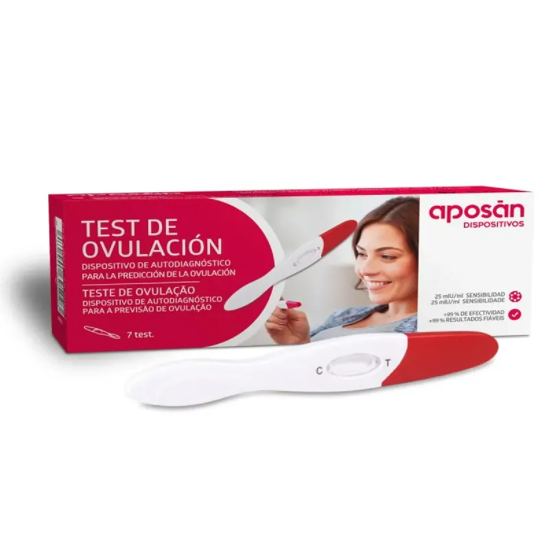 Aposan Test Ovulación 7 unidades | Farmacia Barata