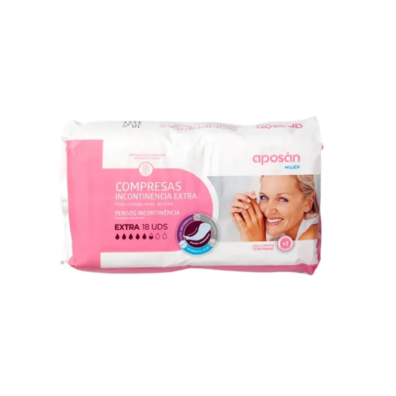 Aposan Compresa Incontinencia Extra 20 unidades | Farmacia Barata