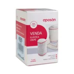 Aposan Venda Elástica, 4mx7cm