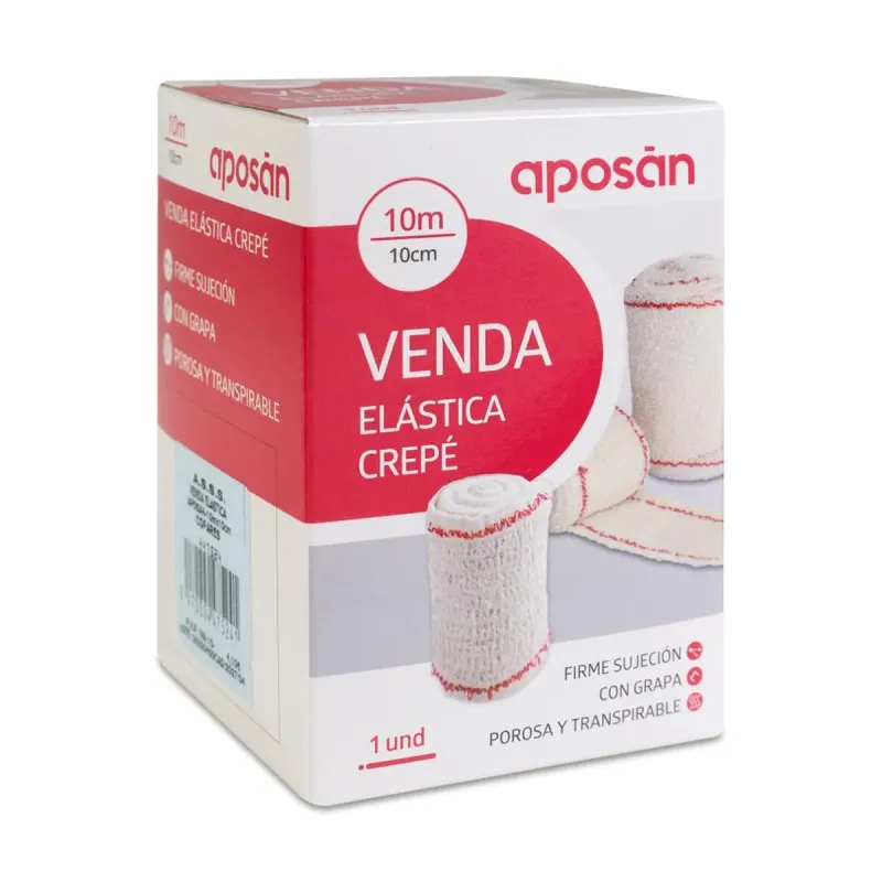 Aposan Venda Elástica 10 m x 10 cm | Farmacia Barata