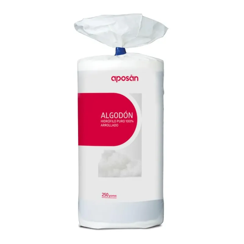 Aposan Algodón Arrollado Puro 250 g | Farmacia Barata