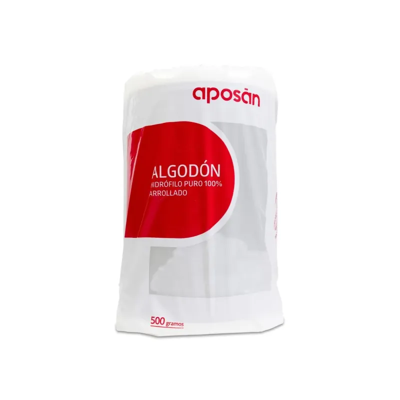 Aposan Algodón Arrollado Puro 500 g | Farmacia Barata