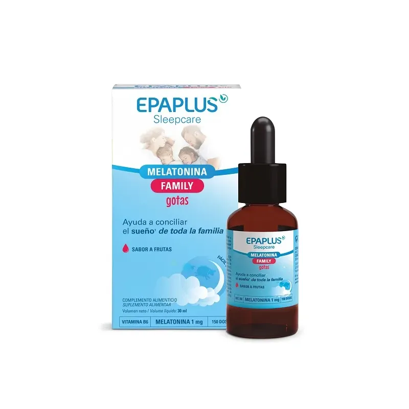 Epaplus Sleepcare Melatonina Gotas, 30ml | Farmacia Barata