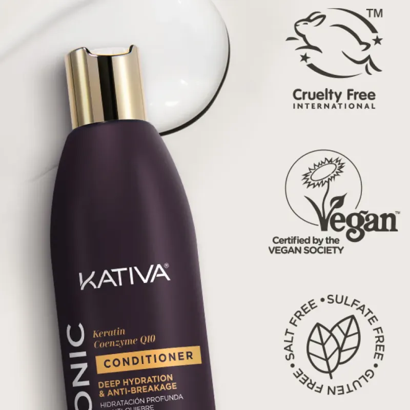 Kativa Hyaluronic Keratin Coenzyme Q10 Acondicionador | Farmacia Barata
