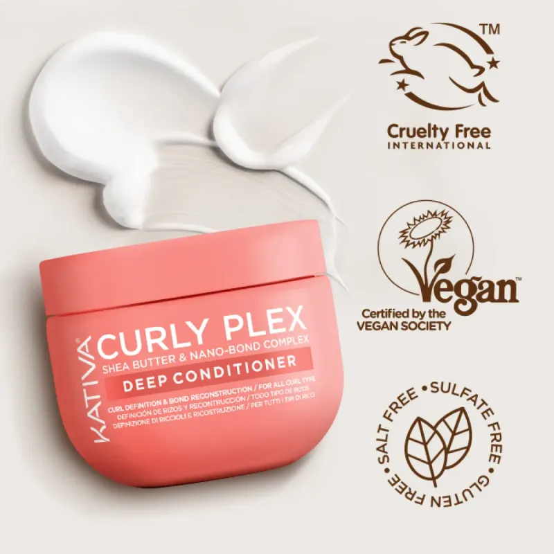 Kativa Curly Plex Deep Conditioner | Farmacia Barata