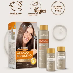 Kativa Kit Alisado Brasileño Keratina | Farmacia Barata